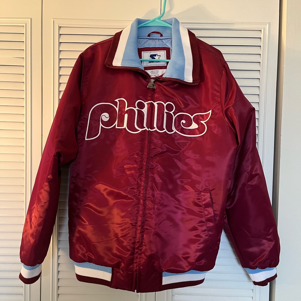 Philadelphia Phillies Starter Jacket NWOT size Medium